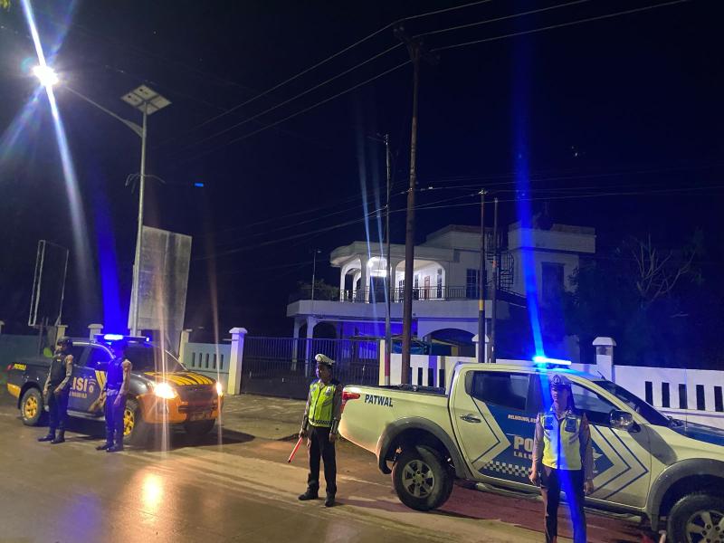 Cegah Kriminalitas dan Balap Liar, Polres Inhil Tingkatkan Patroli Rutin